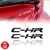 Toyota CHR C-HR Letter Logo Decal 3D Shape Accessories Car Rear Trunk Tailgate Emblem Badge Sticker