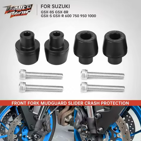 2025 GSX-8S GSX-8R Front Fork Mudguard Fender Slider For Suzuki GSX 8S 8R GSX-S 750 950 1000 GSX-R60