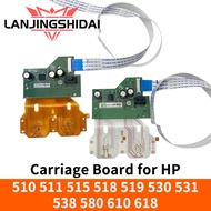 Carriage Board (Used) for HP 510 511 515 518 519 530 531 538 580 610 618 X4E75A M0H50AA Printer Part