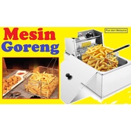 Mesin Goreng Ayam Kentang Elektrik Dapur Electric Chicken Potato Deep Fryer Machine Kitchen Fry Frying Cooker French Fri