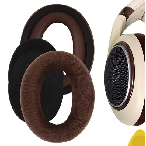 Geekria Comfort Velour Replacement Ear Pads for HD515, HD518, HD555, HD560s, HD558, HD559, HD569, HD