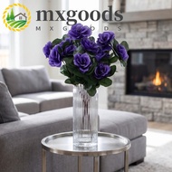 MXGOODS Simulation Azalea Floral, Simulation Plant Fake Flowers Artificial Azalea Flowers Branches, 