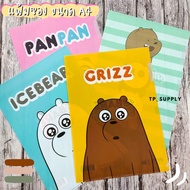 File Folder A4 Cartoon Design WE BARE BEARS Document (1 File)