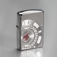 【ZIPPO官方旗艦店】火焰撲克籌碼(加厚版)防風打火機 49058