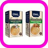 [OWL] Instant Coffee Mix 20g X 10 Sachets / Coconut Sugar White Coffee / Hazelnut White Coffee