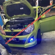 PERODUA AIXA G SPEC 4” FOG COVER WITH 4 INCH FOG LAMP