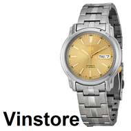 [Vinstore] Seiko 5 SNKL81 Automatic 21 Jewels Stainless Steel Gold Dial Men Watch SNKL81K1 SNKL81K