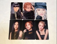 Blackpink小卡 [BORNPINK] BLACKPINK 2 POCKET PHOTO CARD HOLDER Jisoo Lisa Rose 周邊 官方