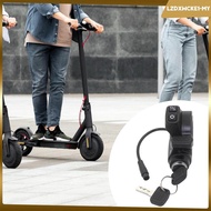 [lzdxwcke2] Ebike Handlebar Throttle Switch with Key Lock Accessory Replaces  Spare Parts  Handlebar