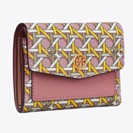 Tory Burch Original TB 8871 Printed Style Ladies Folding Wallet Flip