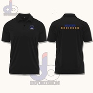 Polo Shirt Unisex Short Sleeve T-Shirt Simple Design Mining Engineer Suitable for Mining and Geology
