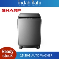 Sharp Mesin Basuh Automatik - 15.5Kg Auto Washing Machine ESX1521