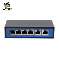 [KOZEEY] 5 Ports 4 PoE Injector 10/100mbps 802.3af/ Over Ethernet PoE Switch without