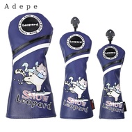 Adepe Golf Club Head Covers Woods Driver Fairway Hybrid, Headcovers 1 3 5 UT