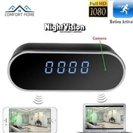 Digital Clock Mini Camera HD 1080P WiFi Camera Alarm Clock Night Vision Motion Detection WIFI Camcorder
