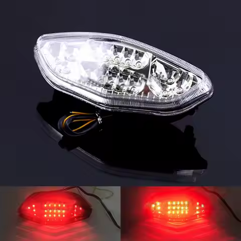For Suzuki DL 650 DL 1000 V-Strom 2003-2008 2004 2005 Rear Tail Light Brake Turn Signals Integrated 