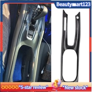 【BM】Center Console Gear Shift Panel Cup Holder Cover Trim Accessories for Honda HRV HR-V VEZEL 2015-2022 ,ABS Carbon Fiber
