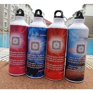PVH WATER BOTTLE TUMBLER 750ML - Positive water gratitude words Prana Violet Healing Cute and stylis