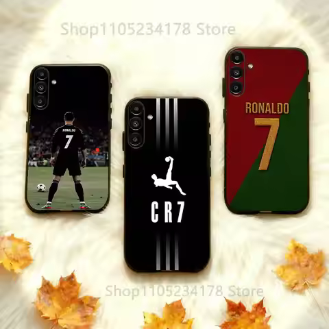 Football Star R-Ronaldo-ES-7 Phone Case For Samsung Galaxy A73,31,32,72,41,53,52,71,22,5G,Note,J7,8,