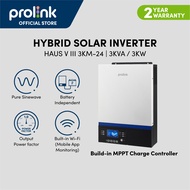 Prolink Haus MPPT V III Series 3KVA/3000W | 5KVA/5000W Hybrid Off-Grid Solar Inverter Pure Sine Wave