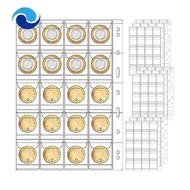 10 Pocket Coin Collecting Pages With 9 Holes For Coin Album Collecting Sleeves For Most Coin Etc