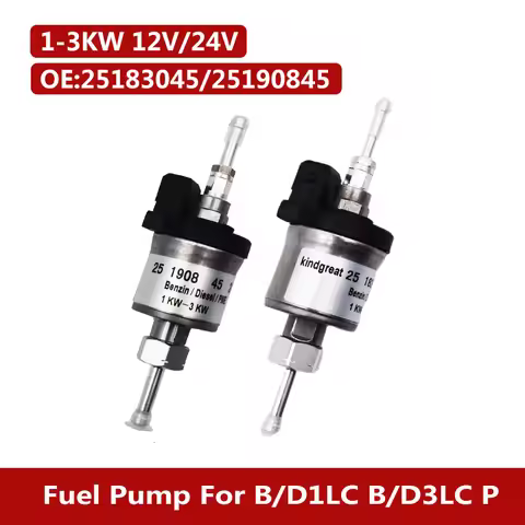 Kindgreat 24v 12v 1-3KW 18ml Parking Heater Dosing Pump Fuel Metering Pump 25190845 25183045 For Ebe