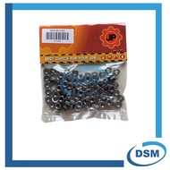 M 4 NUT - JP M4 BOLT NUT CONTENTS 100 PCS