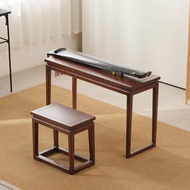 Chinese-style tables and chairs, new integrated table and stool, guqin stool, Chinese-style desk, te