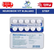 Neurobion Strip @10 Tablets - Nerve System Health Supplement