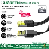 UGREEN Kabel LAN Cat 7 FTP RJ45 Flat Network Gigabit Ethernet 10Gbps 600MHz 40163