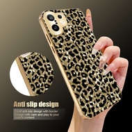 Casing For Vivo X200 Fe X200Fe Case New electroplated leopard print Shockproof Phone Case Cover