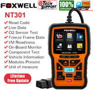 Foxwell NT301 OBD2 เครื่องสแกนเนอร์รถยนต์เครื่องอ่านรหัสตรวจสอบเครื่องยนต์ผิดพลาดเครื่องมือวิเคราะห์