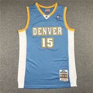 Mitchell and Nice Men's Denver Nuggets Carmelo Anthony Jersey - Black