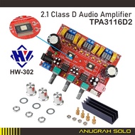 Power Amplifier | 2.1 Power Audio Amplifier Class D Tpa3116D2