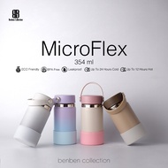 Benben Co Microflex Tumbler 374ml Stainless Steel Elegant Hot & Cold Water Bottle Drinking Bottle