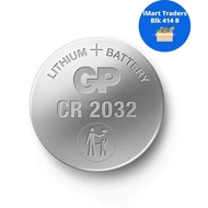 GP CR2032 Lithium Coin Battery 3v