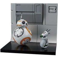 Star Wars BB-8 & D-O Diorama Set 1/12 Scale Colored Plastic Model