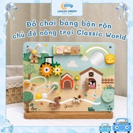 Farm Busy Board Classic World - Farm themed Busy Board toy
