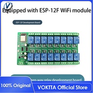 Mô-đun Rơ Le 16 Chiều WIFI VOKTTA ESP8266 Chính Hãng Bảng Phát Triển ESP-12F