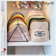 ROSEGOODS Knitted Hat Display Stand, Wardrobe Desktop Metal Baseball Cap Holder, Quality Space Savin