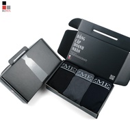 Hộp 3 Quần Lót Tam Giác Bizmen Cao Cấp Không Đường May Kháng Khuẩn Khử Mùi Sợi Tre (Bamboo) pha Cott