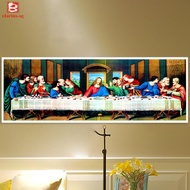 [clarins.sg] The Last Supper 5D Diamond DIY Painting Craft Home Decor Home Decor