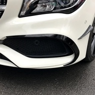 For Mercedes Benz CLA Class C117 CLA200 220 250 260 2016 2017 2018 2019 Front Bumper Canards Splitte