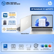 HP Laptop 14-ep1143TU 14" FHD / Core 5-120U, 16GB, 512GB SSD/Intel Graphics / W11, HS+M365