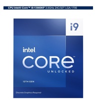 CPU Intel Core i9-13900KF 3.0 GHz 24C/32T LGA-1700 (รับประกัน3ปี)