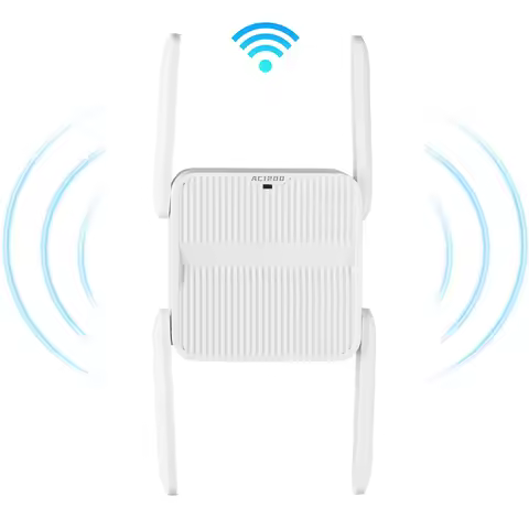 WiFi Repeater Extender 1200Mbps WiFi Extender Signal Booster with Ethernet Port Wireless WiFi Extend