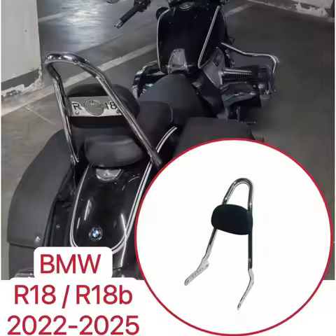 Motorcycle Sissy Bar Detachables Passenger Rear Backrest For BMW R18 R18B R18 Bagger R 18 R18 B R18 