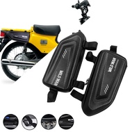 For Cross Cub 110 CC110 cc 110 Adventure motorcycle modified side bag waterproof triangle side bag h