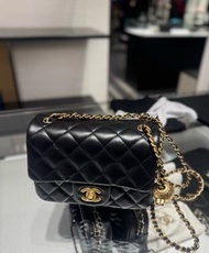 Chanel金球 mini flap 方胖子