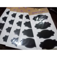 Marker Pen Sticker Label DIY Stiker Dapur DIY Stiker Rempah Diy
